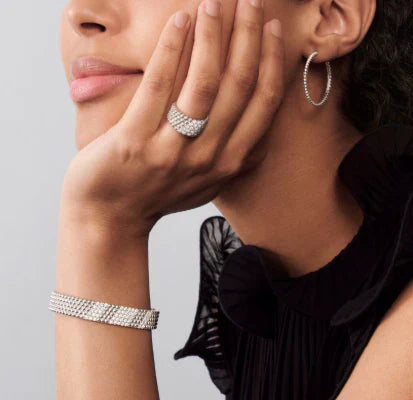[Regal Jewels]Five-row diamond bracelet