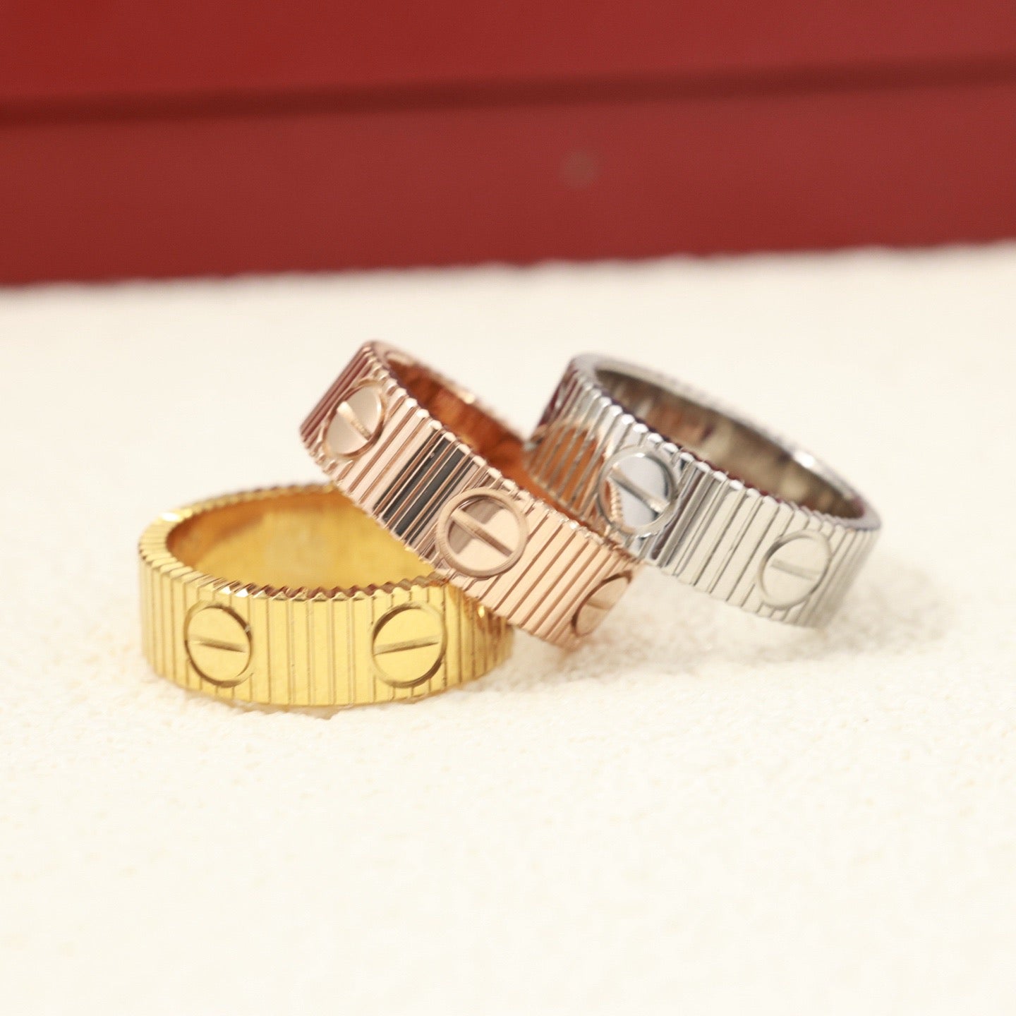 [Regal Jewels]2025 NEW LOVE RING BRUSHED STYLE