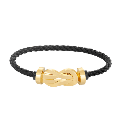 [Regal Jewels]CHANCE LARGE 8 FIGURE BUCKLE NO DIAMOND BRACELET GOLD
