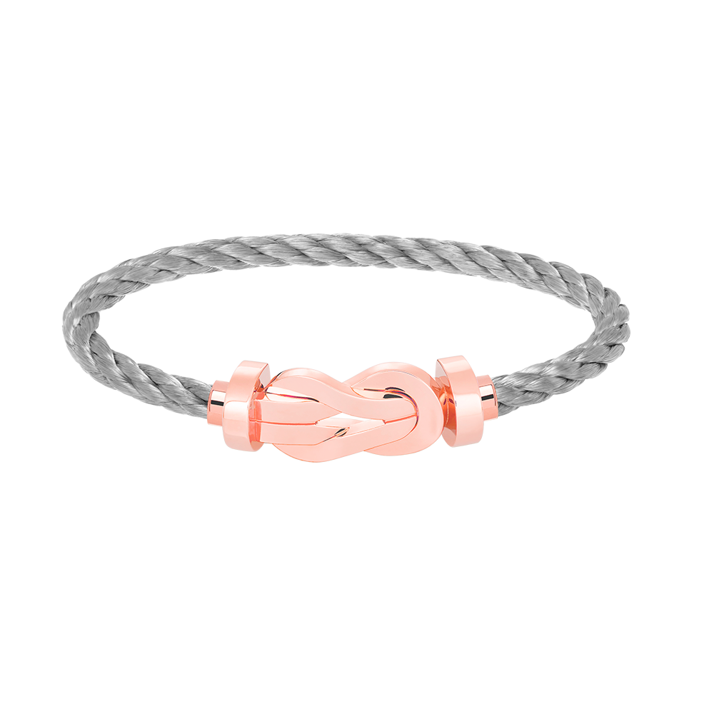[Regal Jewels]CHANCE LARGE 8 FIGURE BUCKLE NO DIAMOND BRACELET ROSE GOLD