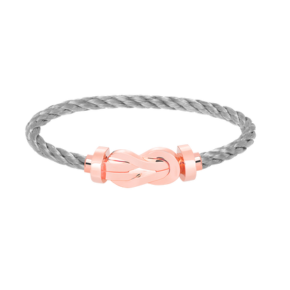 [Regal Jewels]CHANCE LARGE 8 FIGURE BUCKLE NO DIAMOND BRACELET ROSE GOLD