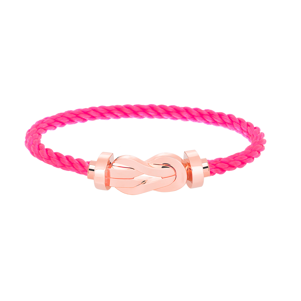 [Regal Jewels]CHANCE LARGE 8 FIGURE BUCKLE NO DIAMOND BRACELET ROSE GOLD