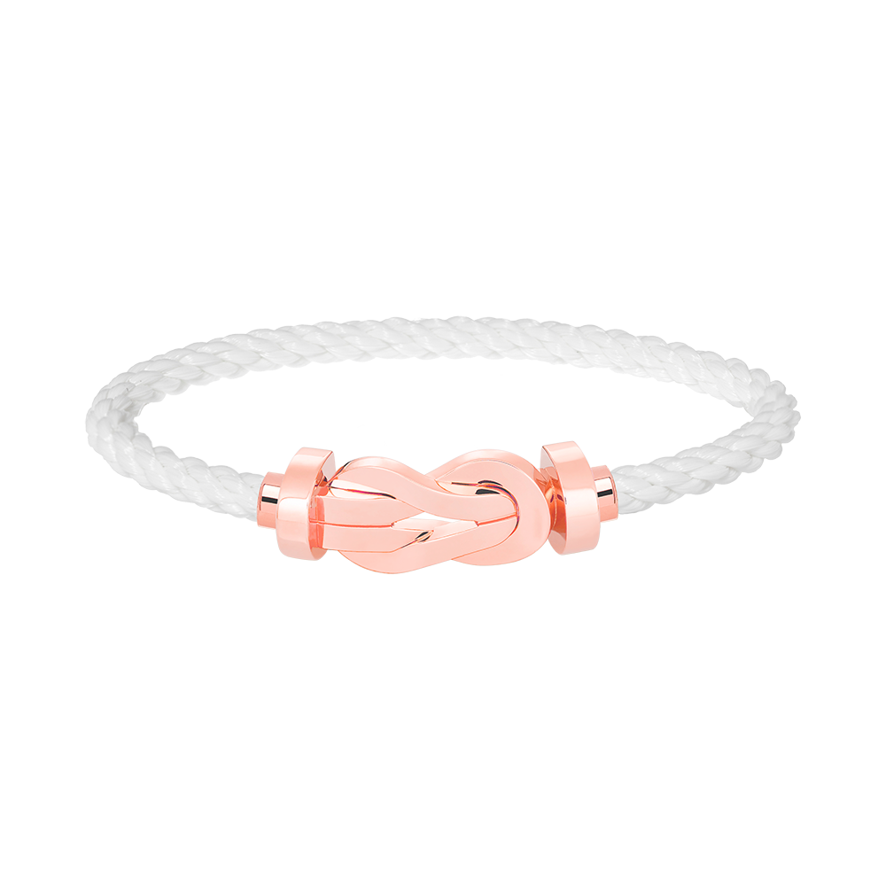 [Regal Jewels]CHANCE LARGE 8 FIGURE BUCKLE NO DIAMOND BRACELET ROSE GOLD