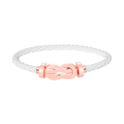 [Regal Jewels]CHANCE LARGE 8 FIGURE BUCKLE NO DIAMOND BRACELET ROSE GOLD