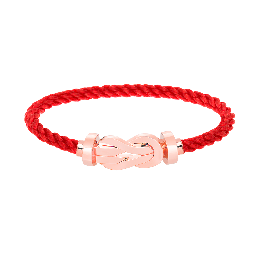 [Regal Jewels]CHANCE LARGE 8 FIGURE BUCKLE NO DIAMOND BRACELET ROSE GOLD