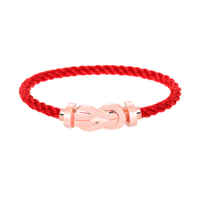 [Regal Jewels]CHANCE LARGE 8 FIGURE BUCKLE NO DIAMOND BRACELET ROSE GOLD