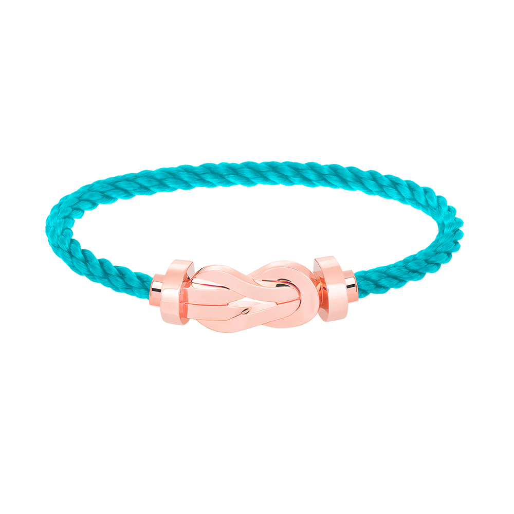 [Regal Jewels]CHANCE LARGE 8 FIGURE BUCKLE NO DIAMOND BRACELET ROSE GOLD