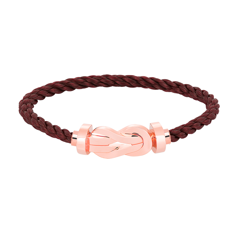 [Regal Jewels]CHANCE LARGE 8 FIGURE BUCKLE NO DIAMOND BRACELET ROSE GOLD