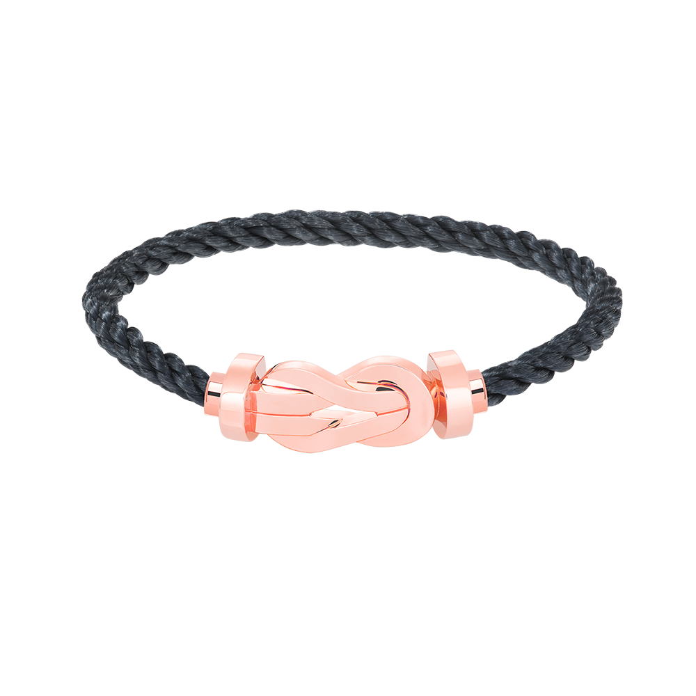 [Regal Jewels]CHANCE LARGE 8 FIGURE BUCKLE NO DIAMOND BRACELET ROSE GOLD