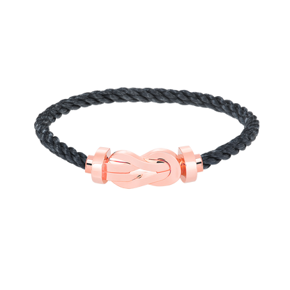 [Regal Jewels]CHANCE LARGE 8 FIGURE BUCKLE NO DIAMOND BRACELET ROSE GOLD