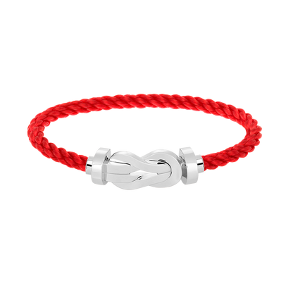 [Regal Jewels]CHANCE LARGE 8 FIGURE BUCKLE NO DIAMOND BRACELET SILVER