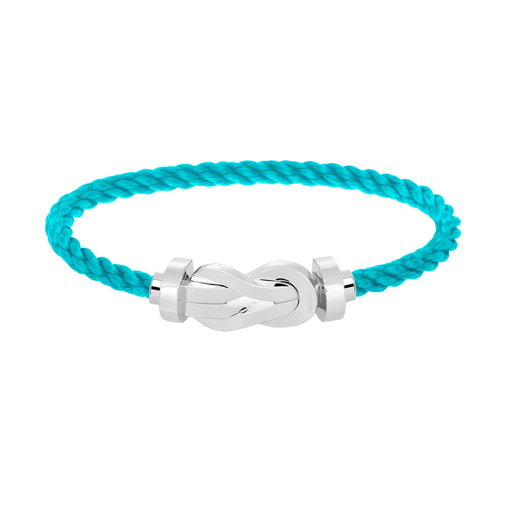 [Regal Jewels]CHANCE LARGE 8 FIGURE BUCKLE NO DIAMOND BRACELET SILVER