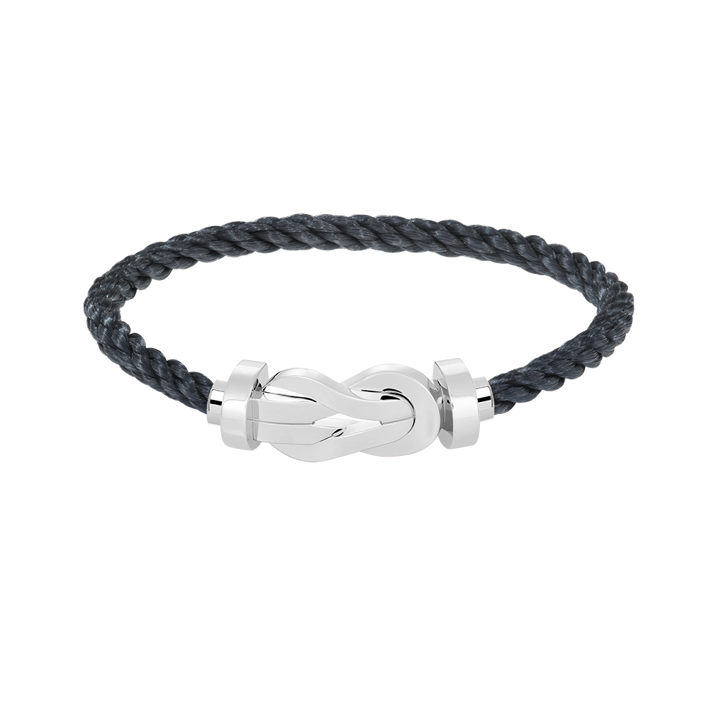 [Regal Jewels]CHANCE LARGE 8 FIGURE BUCKLE NO DIAMOND BRACELET SILVER