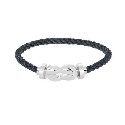 [Regal Jewels]CHANCE LARGE 8 FIGURE BUCKLE NO DIAMOND BRACELET SILVER