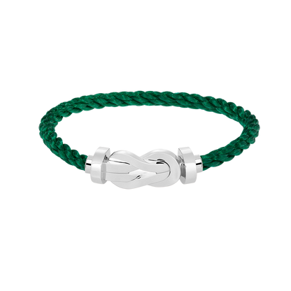 [Regal Jewels]CHANCE LARGE 8 FIGURE BUCKLE NO DIAMOND BRACELET SILVER