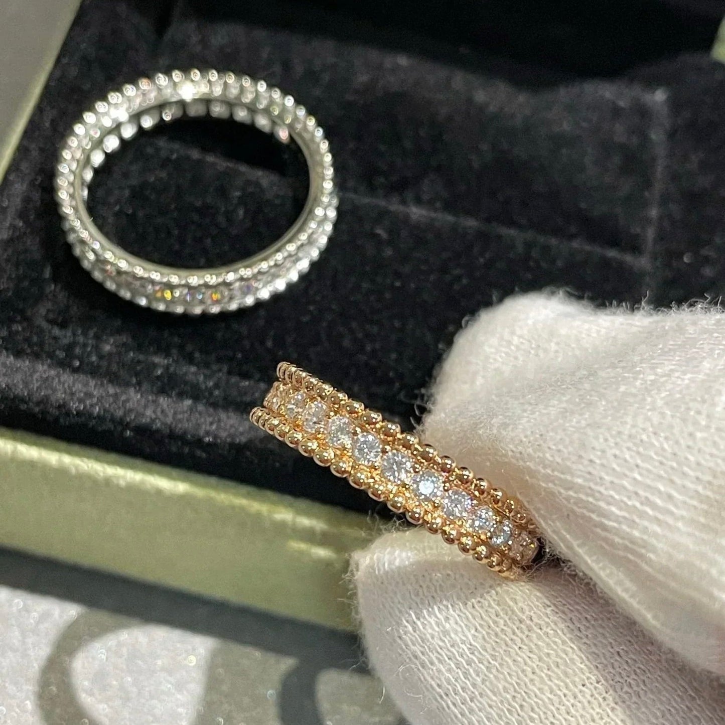 [Regal Jewels]PERLEE DIAMOND SILVER RING
