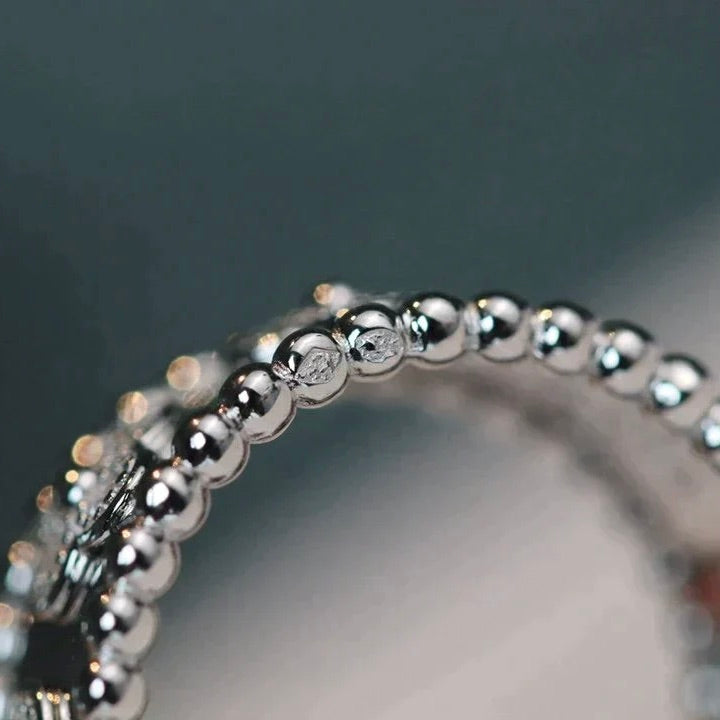 [Regal Jewels]CLOVER KALEIDOSCOPE RING 10MM