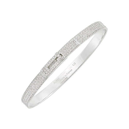 [Regal Jewels]HM KELLY BRACELET IN SILVER AND FULL PAVE DIAMOND