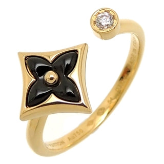 [Regal Jewels]STAR 1 DIAMOND OPEN RING