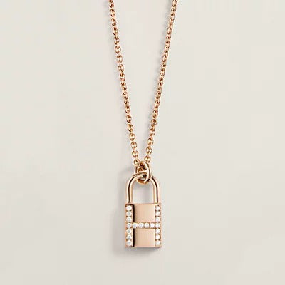 [Regal Jewels]HM ADVANCED NICHE LOCK HEAD NECKLACE DIAMONDS