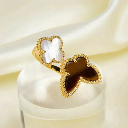 [Regal Jewels]LUCKY BETWEEN THE FINGER RING