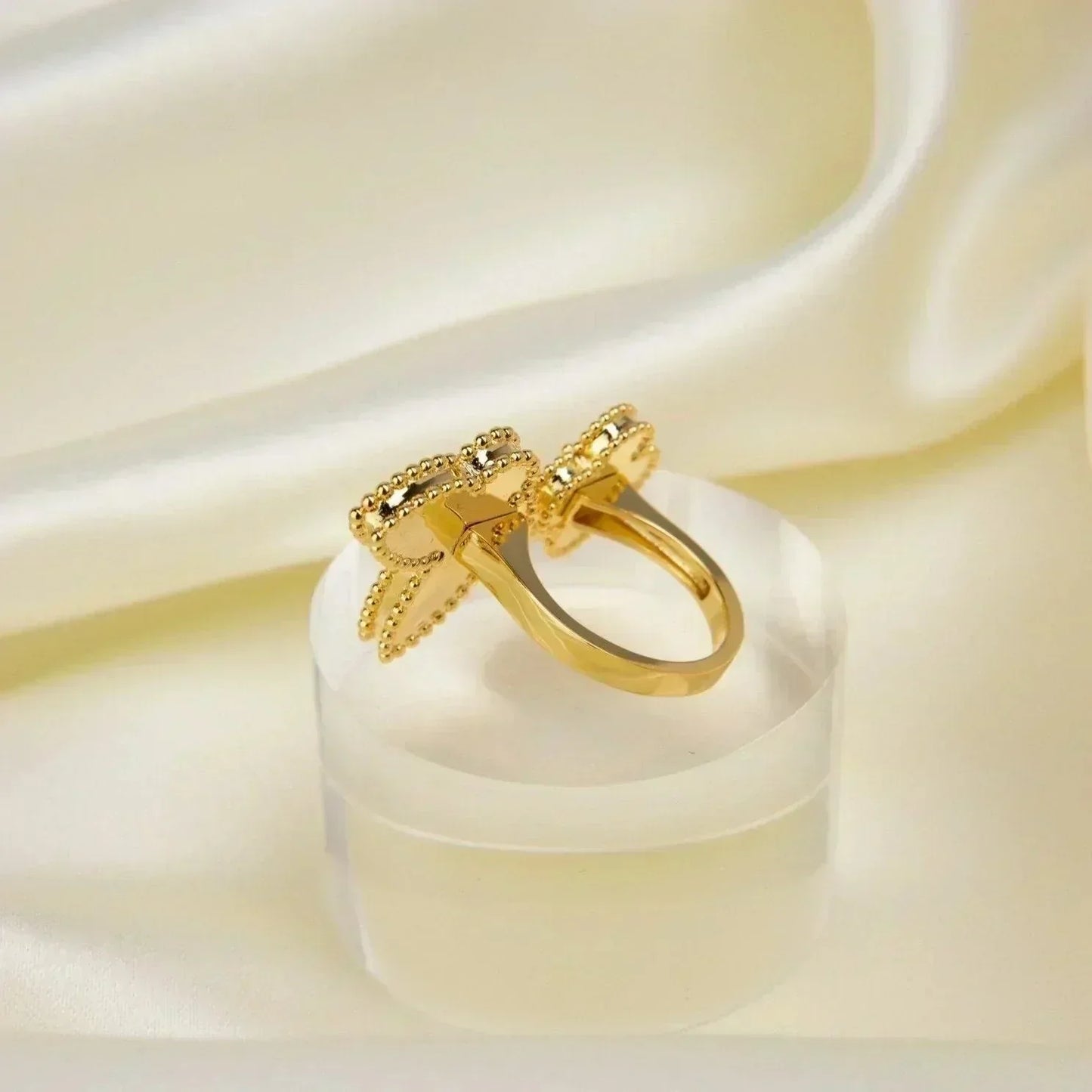 [Regal Jewels]LUCKY BETWEEN THE FINGER RING