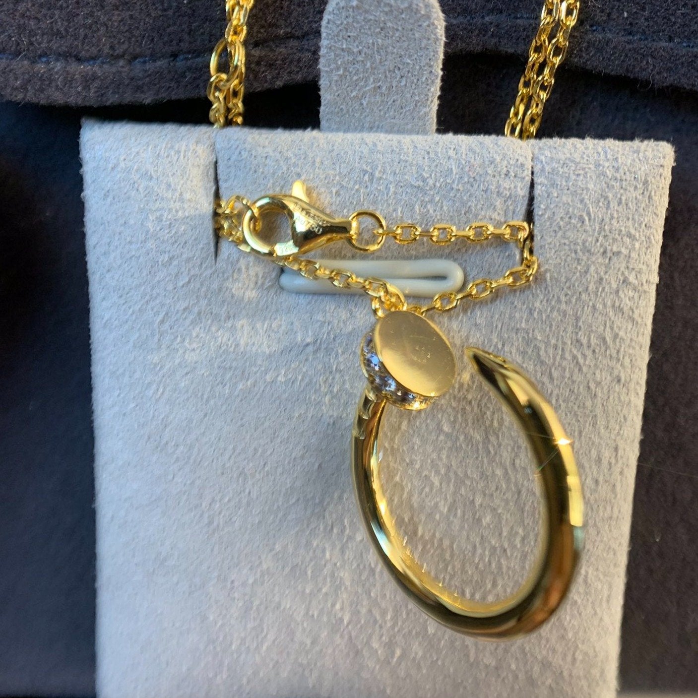 [Regal Jewels]JUSTE NECKLACE GOLD DIAMONDS