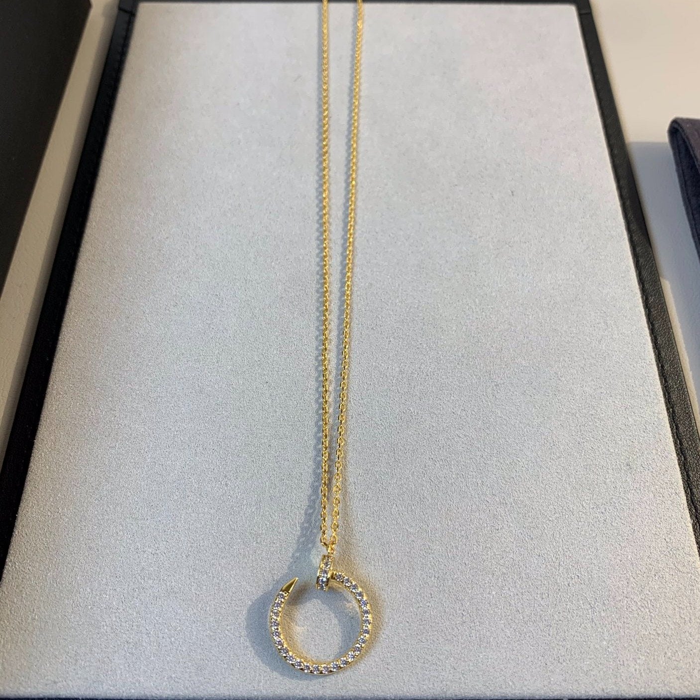 [Regal Jewels]JUSTE NECKLACE GOLD DIAMONDS