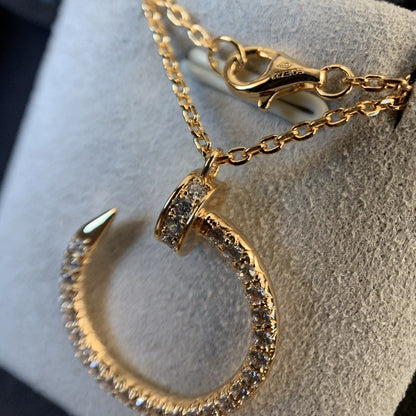 [Regal Jewels]JUSTE NECKLACE PINK GOLD DIAMONDS