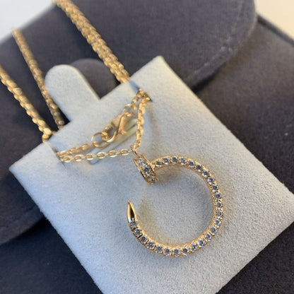 [Regal Jewels]JUSTE NECKLACE PINK GOLD DIAMONDS