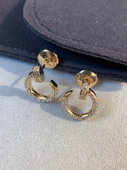 [Regal Jewels]JUSTE EARRINGS GOLD DIAMONDS