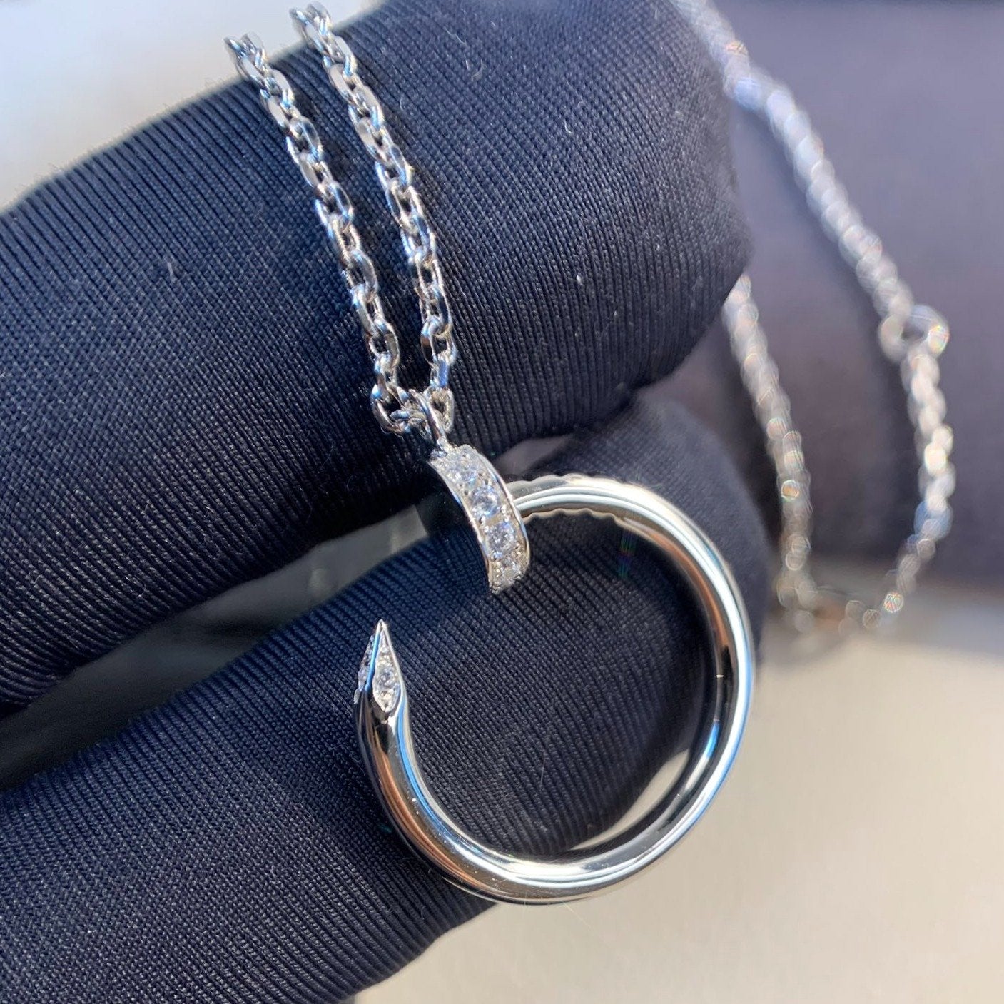 [Regal Jewels]JUSTE NECKLACE SILVER