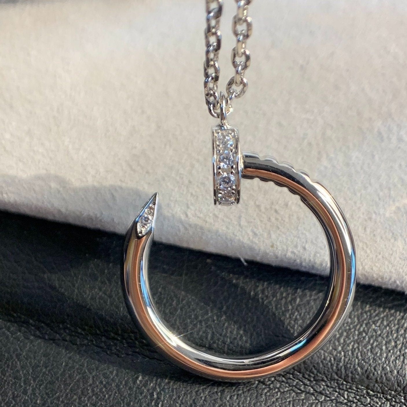 [Regal Jewels]JUSTE NECKLACE SILVER