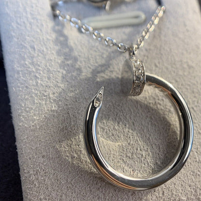 [Regal Jewels]JUSTE NECKLACE SILVER
