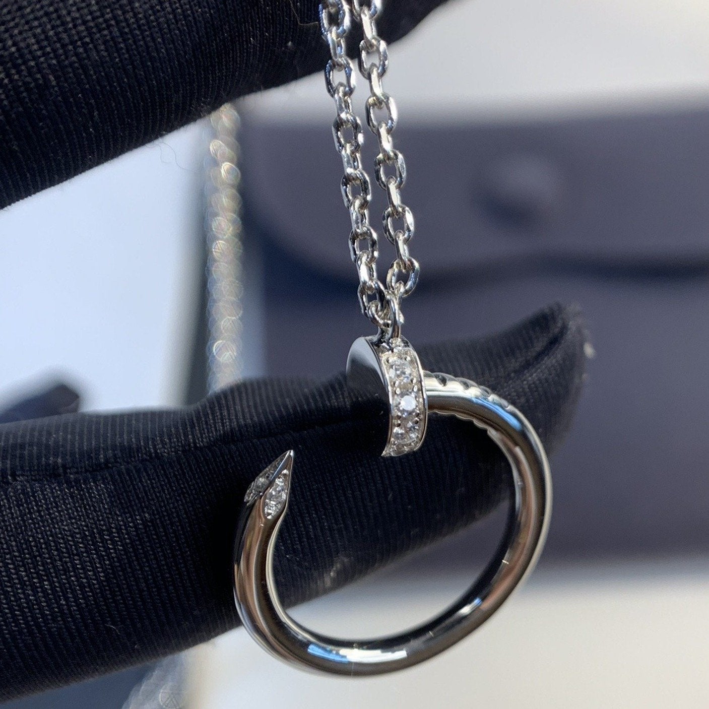[Regal Jewels]JUSTE NECKLACE SILVER