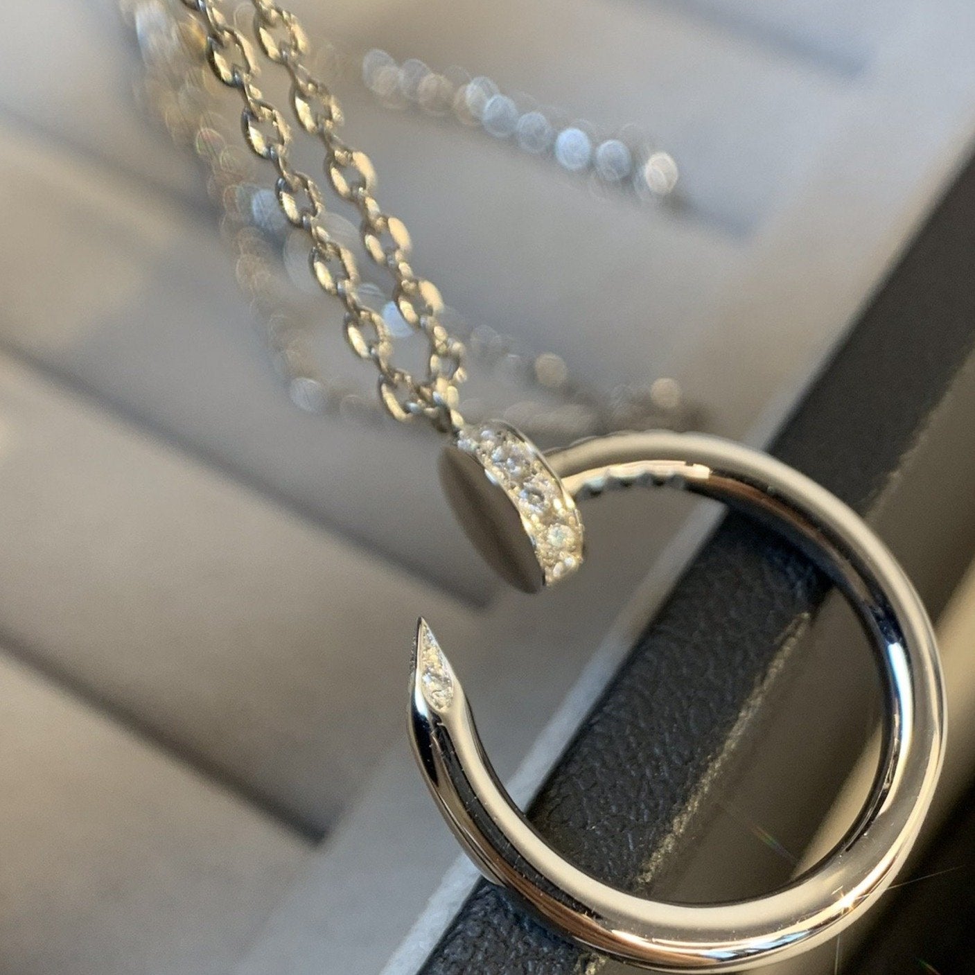 [Regal Jewels]JUSTE NECKLACE SILVER