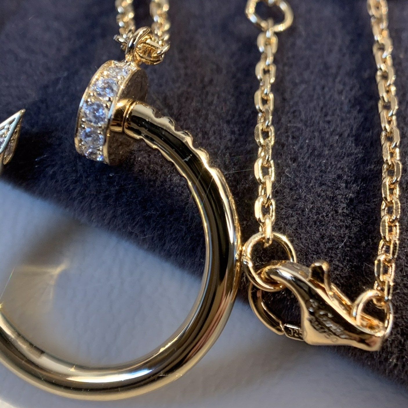 [Regal Jewels]JUSTE NECKLACE PINK GOLD