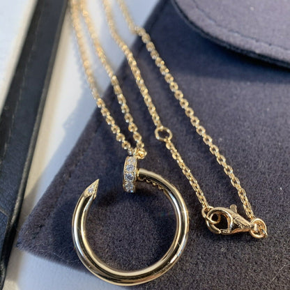 [Regal Jewels]JUSTE NECKLACE PINK GOLD