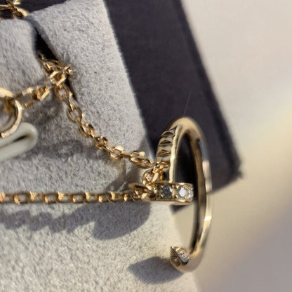 [Regal Jewels]JUSTE NECKLACE PINK GOLD
