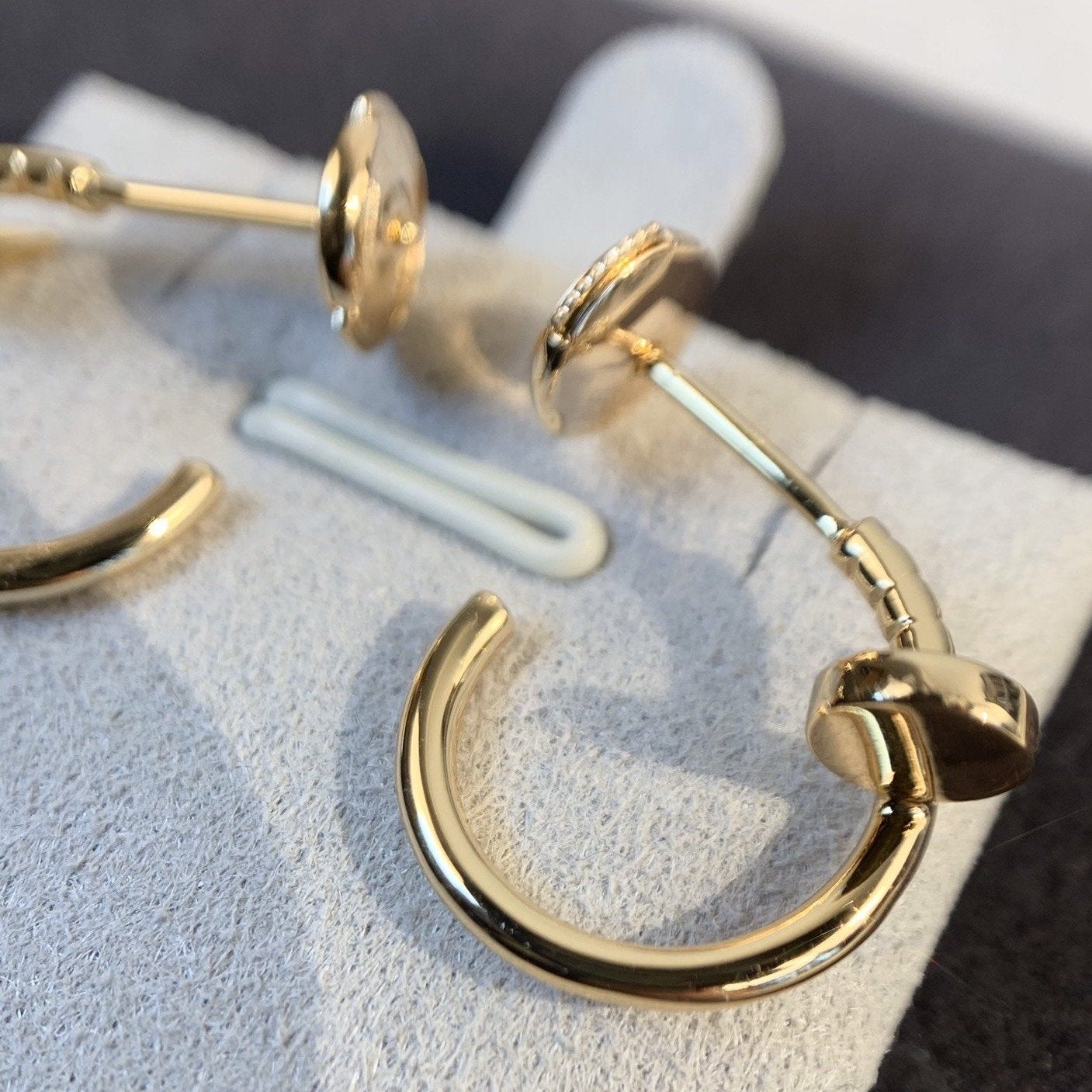 [Regal Jewels]JUSTE EARRINGS PINK GOLD