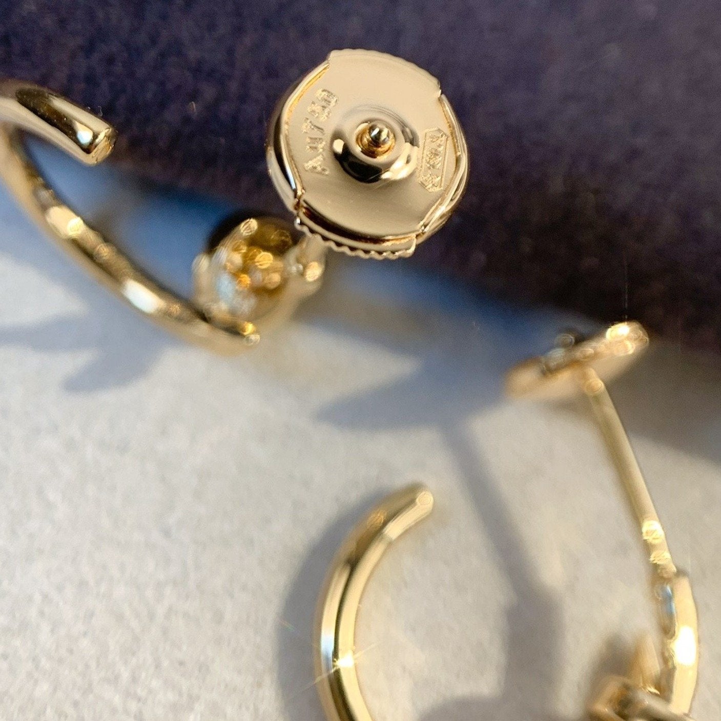 [Regal Jewels]JUSTE EARRINGS PINK GOLD