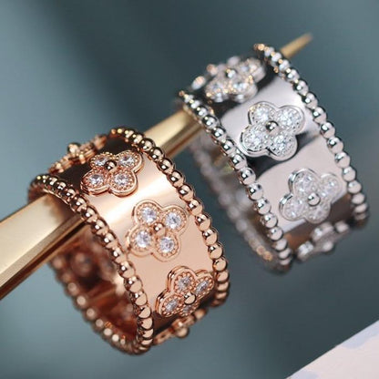 [Regal Jewels]CLOVER KALEIDOSCOPE RING 10MM
