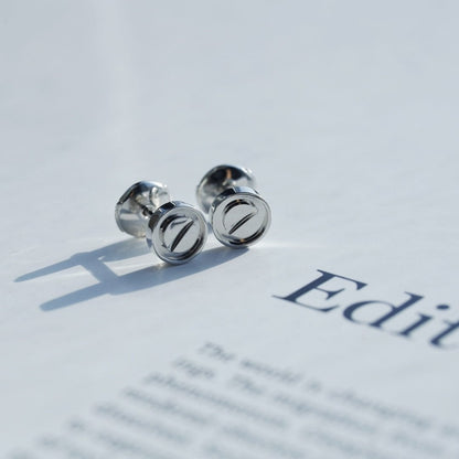 [Regal Jewels]LOVE EARRINGS SILVER 10MM