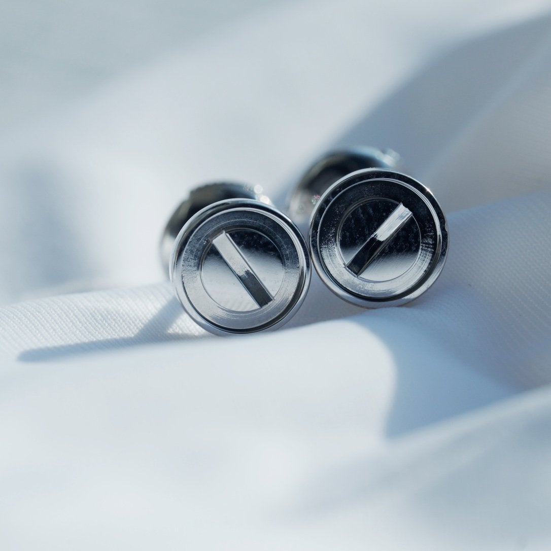 [Regal Jewels]LOVE EARRINGS SILVER 10MM