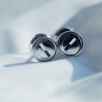 [Regal Jewels]LOVE EARRINGS SILVER 10MM