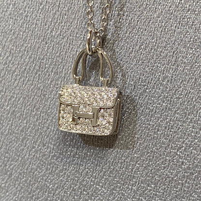 [Regal Jewels]CONSTANCE PEDANT DIAMOND NECKLACE