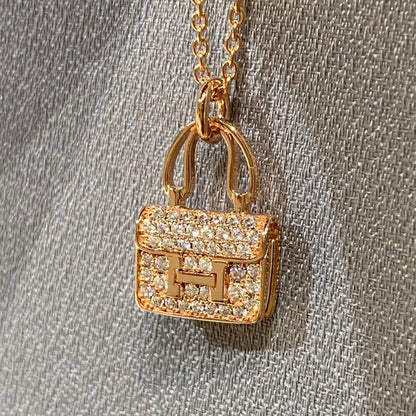 [Regal Jewels]CONSTANCE PEDANT DIAMOND NECKLACE