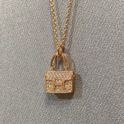 [Regal Jewels]CONSTANCE PEDANT DIAMOND NECKLACE