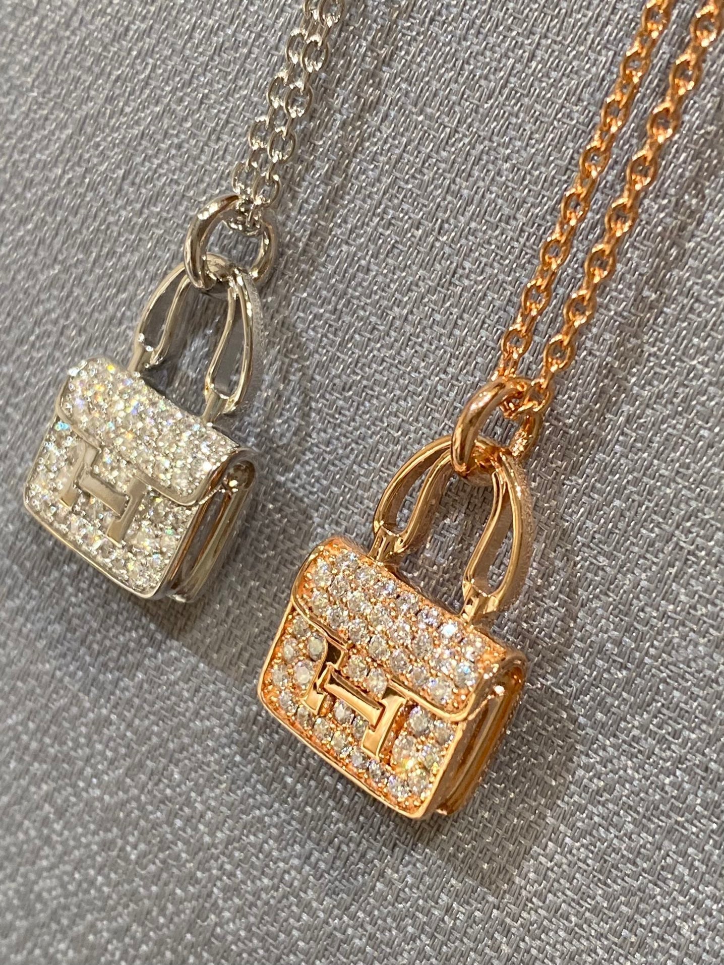 [Regal Jewels]CONSTANCE PEDANT DIAMOND NECKLACE