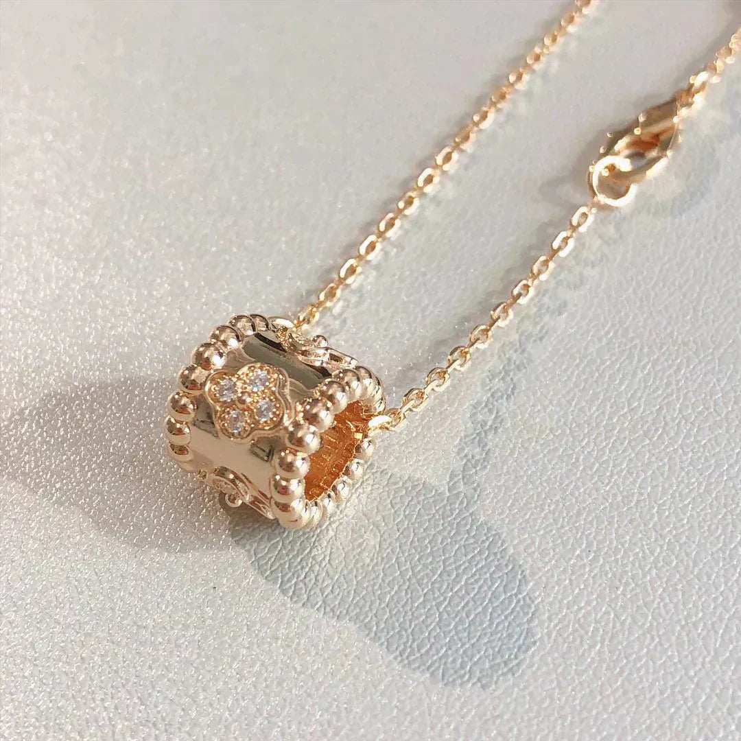 [Regal Jewels]PERLEE PEDANT NECKLACE GOLD / ROSE GOLD